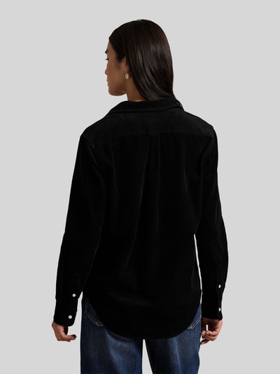 Polo Ralph Lauren Hemdbluse mit Logo-Stitching Black 5