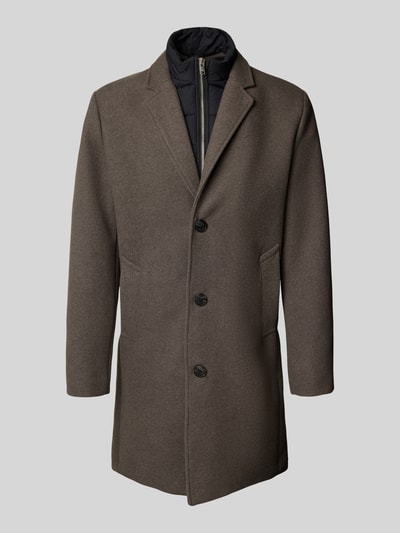 Lindbergh Mantel mit Reverskragen Stein 2