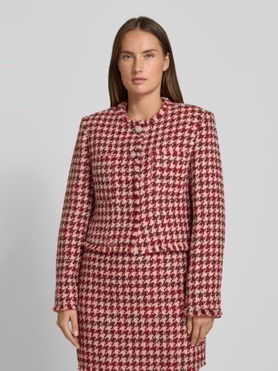 Liu Jo White Kurtka o kroju regular fit z kieszeniami na piersi Czerwony 4