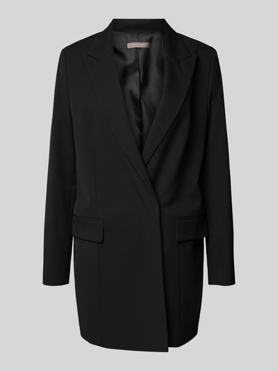 Christian Berg Woman Selection Lange blazer met klepzakken Zwart - 1