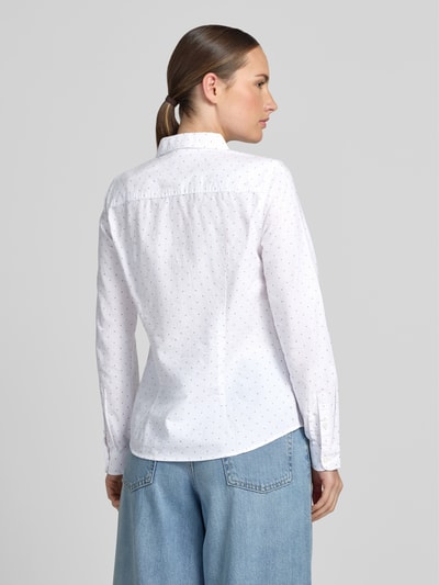 Christian Berg Woman Blouse met overhemdkraag en knoopsluiting Wit - 5