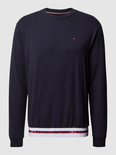 Tommy Hilfiger Sweatshirt met ronde hals Donkerblauw - 2