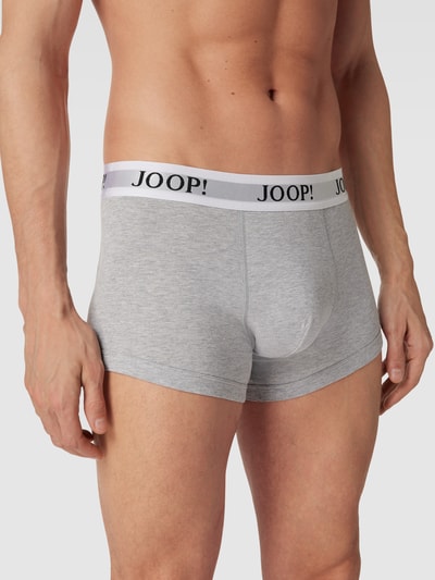 JOOP! Collection Trunks mit Logo-Bund im 3er-Pack Mittelgrau 3