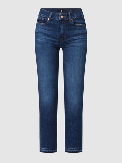 7 For All Mankind Straight Fit Jeans mit Stretch-Anteil Blau 2