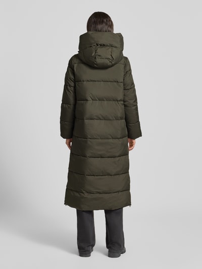 ECOALF Steppmantel mit Zweiwege-Reißverschluss Modell 'ARANDA' Dunkelgruen 5