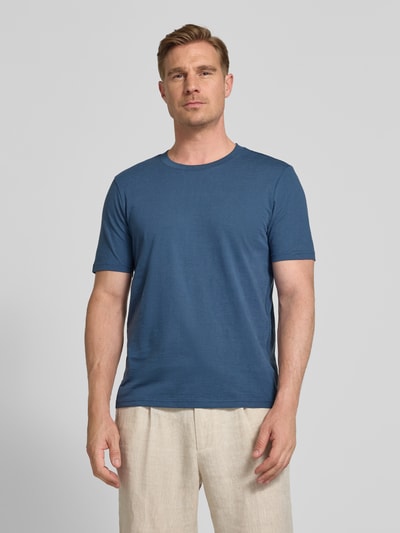 MCNEAL Regular Fit T-Shirt mit Rundhalsausschnitt Rauchblau 4