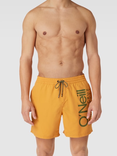 ONeill Spodenki kąpielowe z nadrukiem z motywem model ‘Original Cali 16 Shorts’ Morelowy 1