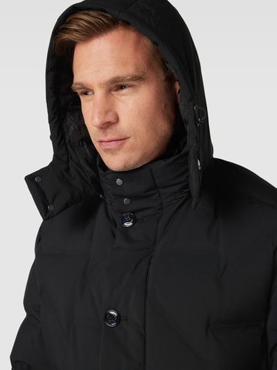 HECHTER PARIS Steppjacke mit abtrennbarer Kapuze Black 3