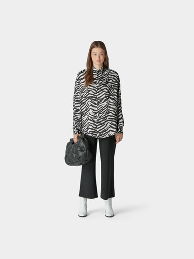 MM6 Maison Margiela Hemdbluse mit Animal-Muster Weiß 1
