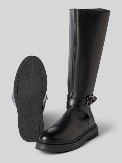 Blauer USA Laarzen met ritssluiting, model 'HANNA' Zwart - 4