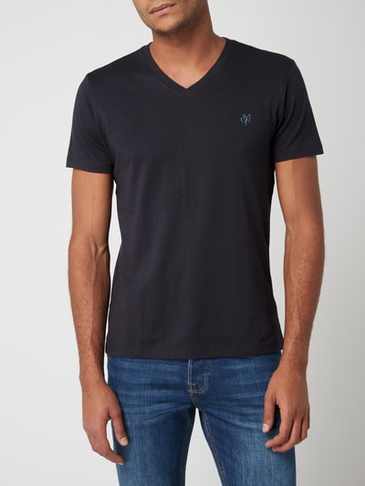 Marc O'Polo Shaped Fit T-Shirt aus Organic Cotton Marine 4