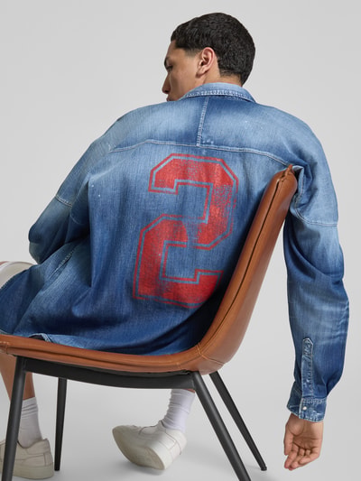 Dsquared2 Jeanshemd mit Kentkragen Jeansblau 3