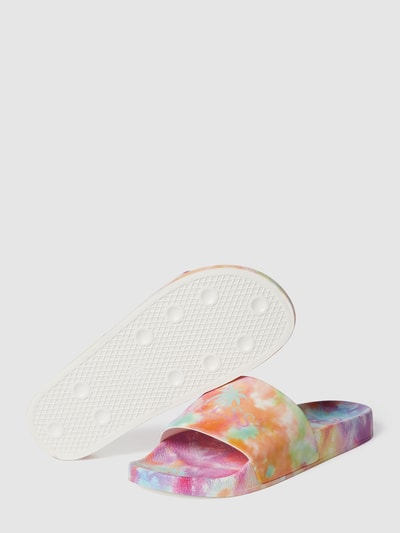 Guess Slides im Batik-Look Neon Pink 5