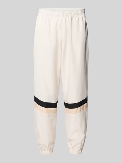 CARLO COLUCCI Spodnie dresowe z elastycznym ściągaczem Złamany biały 2
