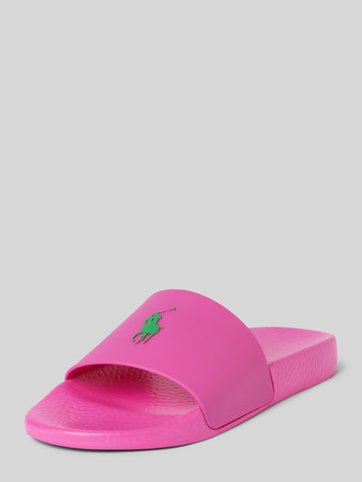 Polo Ralph Lauren Sandalette mit Label-Detail Pink 1