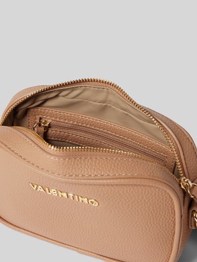 VALENTINO BAGS Handtas met labelapplicatie, model 'MIRAMAR' Beige - 4