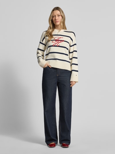 Tommy Hilfiger Regular fit sweatshirt van puur katoen Wit - 1