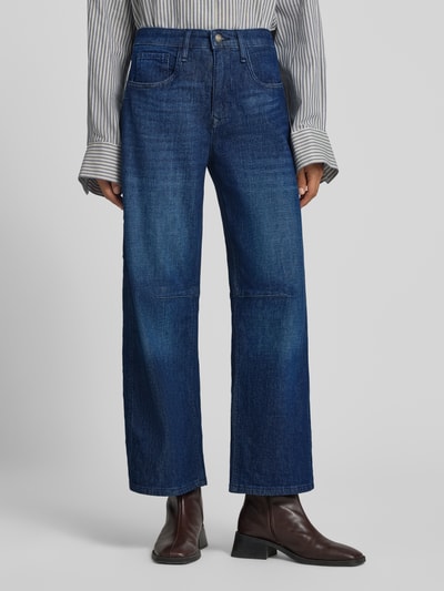 MAC Barrel Jeans aus Baumwoll-Mix Modell 'OHIO' Dunkelblau 4