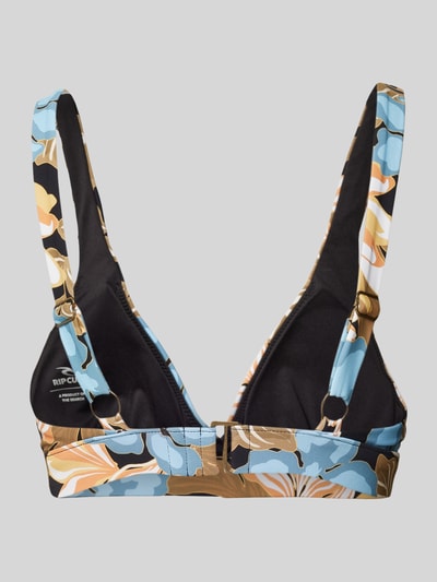 Rip Curl Bikinitop met all-over motiefprint Zwart - 3