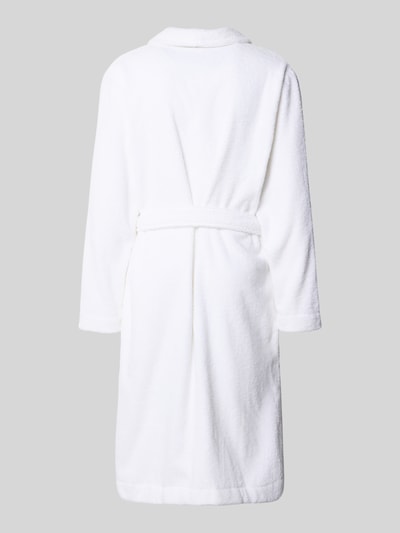 Tommy Hilfiger Bademantel aus reiner Baumwolle Weiss 3