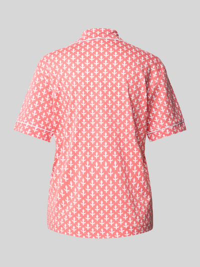 Christian Berg Woman Pyjamabovendeel met knoopsluiting Roze - 3