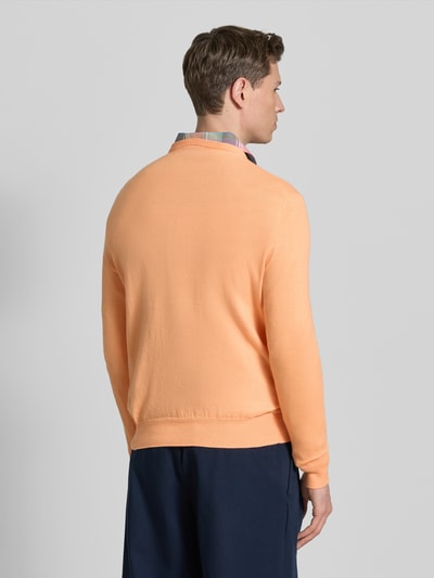 Polo Ralph Lauren Slim Fit Pullover aus reiner Baumwolle Orange 5
