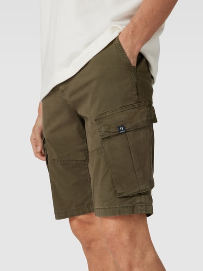 Garcia Cargoshorts mit Gesäßtaschen Oliv 3