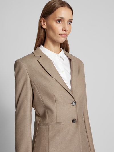 More & More Blazer mit Paspeltaschen Taupe 3