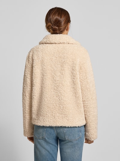 Fuchs Schmitt Kurtka o kroju regular fit z futerka z wykładanym kołnierzem Écru 5