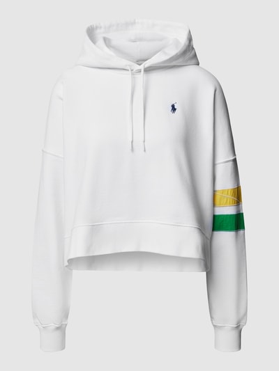 Polo Ralph Lauren Korte hoodie met contrastgarnering Wit - 2