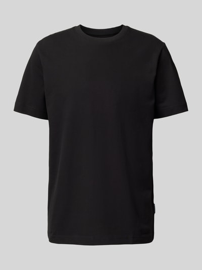 Tom Tailor Regular Fit T-Shirt in Piqué-Optik Black 2