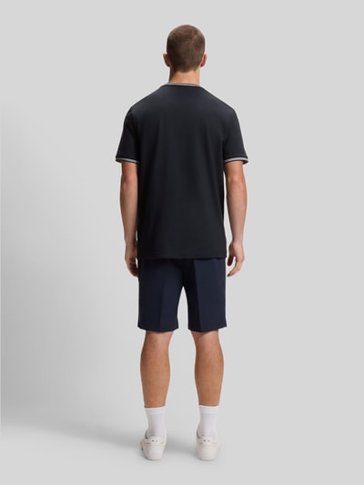 BOSS Green Regular Fit T-Shirt aus Baumwoll-Mix Modell 'TAUL' Dunkelblau 5