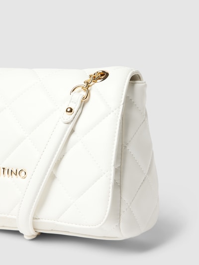 VALENTINO BAGS Crossbody Bag mit Label-Applikation Modell 'OCARINA' Weiss 2