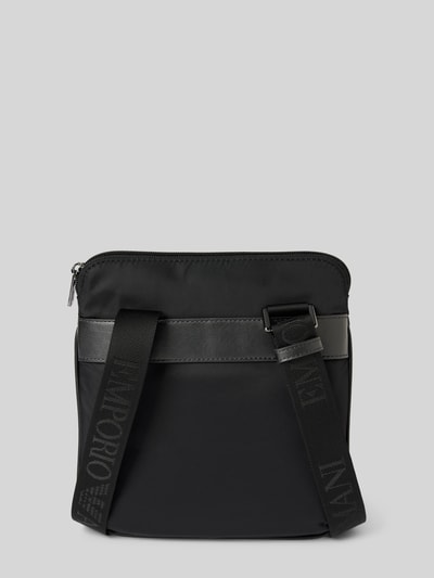 Emporio Armani Umhängetasche mit Logo-Applikation Black 5