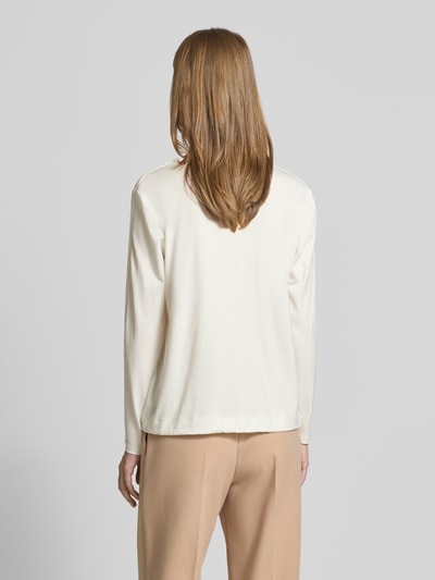 monari Blusenshirt mit V-Ausschnitt Offwhite 5
