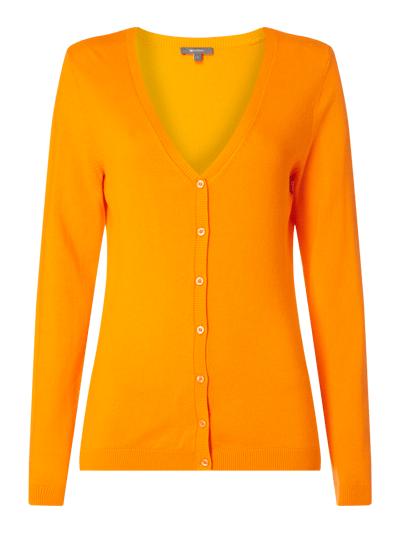 Montego Cardigan mit V-Ausschnitt Orange 1