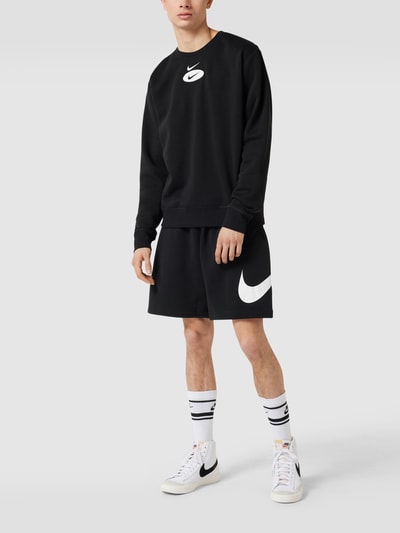 Nike Sweatshorts mit Logo-Print Black 1