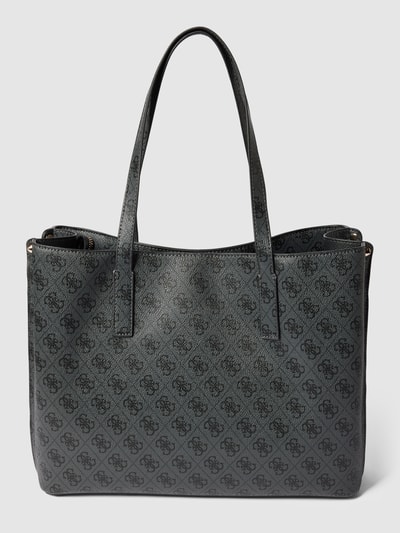 Guess Shopper mit Label-Detail Modell 'MERIDIAN' Graphit 4