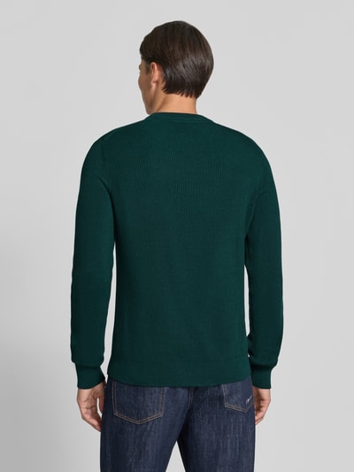 MCNEAL Regular Fit Strickpullover aus Baumwoll-Mix Neon Gruen 5