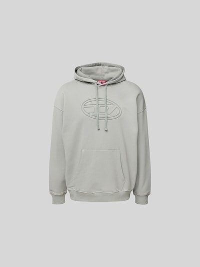 Diesel Hoodie mit Label-Detail Hellgrau 2