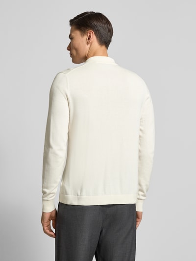 Christian Berg Men Vest met knoopsluiting Offwhite - 5