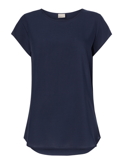 Vero Moda Blusenshirt aus reiner Viskose Marine 1