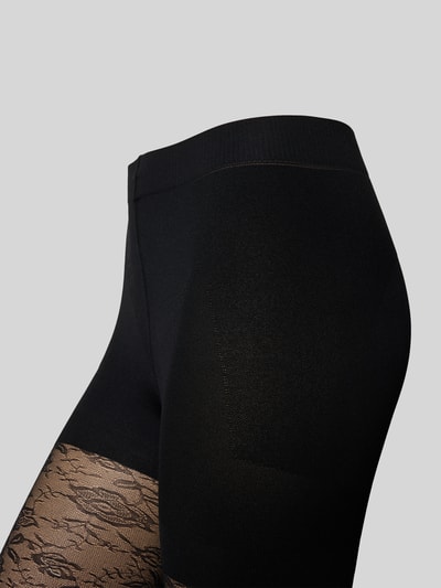 MAGIC Bodyfashion Strumpfhose in semitransparentem Design Black 2