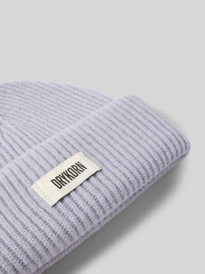 Drykorn Czapka beanie z żywej wełny model ‘NEREA’ Jasnoniebieski 2