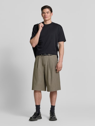 WOODBIRD Bermudas mit Gesäßtaschen Modell 'Bin Guan' Sand Melange 1