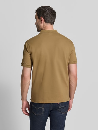 GANT regular fit poloshirt van puur katoen Hazelnoot - 5