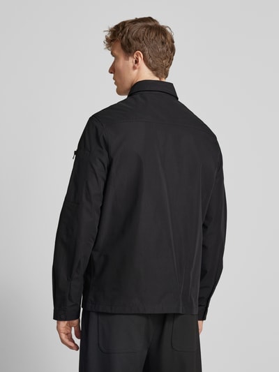 HUGO Jacke mit Label-Patch Modell 'Emmond' Black 5