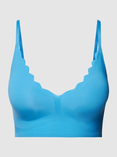 Skiny Bustier met gewatteerde cups, model 'MIRCO ESSENTIALS' Aquablauw - 2