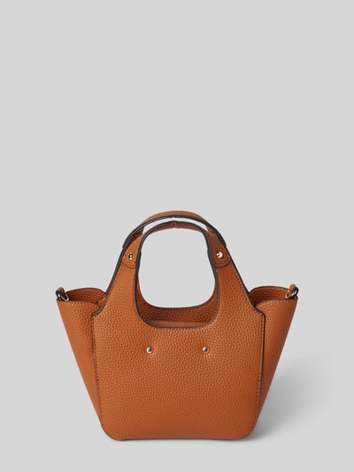 Guess 2-in-1-Handtasche mit Label-Applikation Modell 'CALISTA' Cognac 4