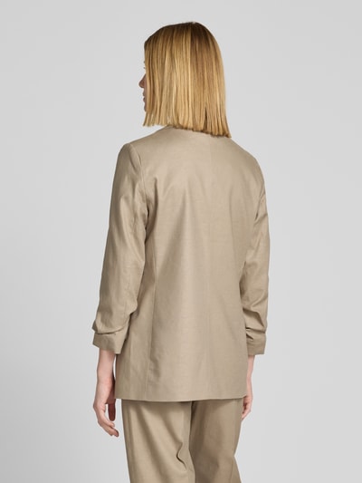 Jake*s Collection Leinenblazer mit 3/4-Arm Sand 5